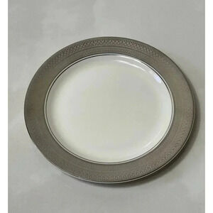 Pickard China Bread and Butter Plate Ceramic Hand Decorated St Moritz Ivory 6"